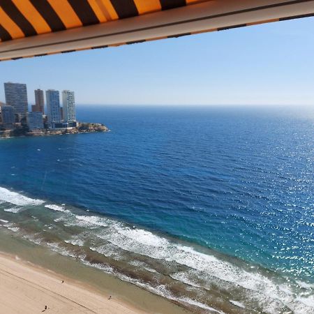 Benidorm, Las Damas, Primera Linea De Playa De Levante Bagian luar foto